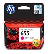 HP 655 Magenta Ink Cartridge                                